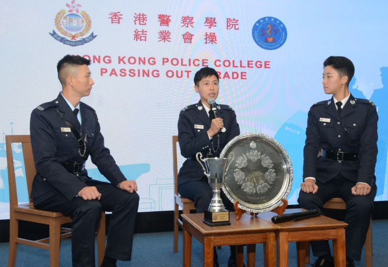 警察學院結(jié)業(yè)會今舉行美國軍校畢業(yè)生回流從警：我是中國人(圖2)