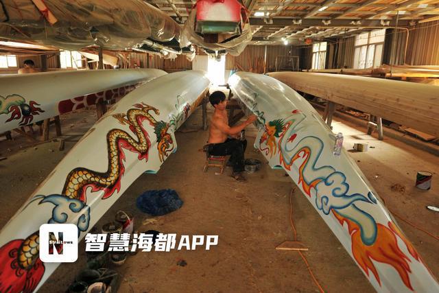 “駛過”七百多年閩江河畔的“方莊”龍舟這樣造(圖4)
