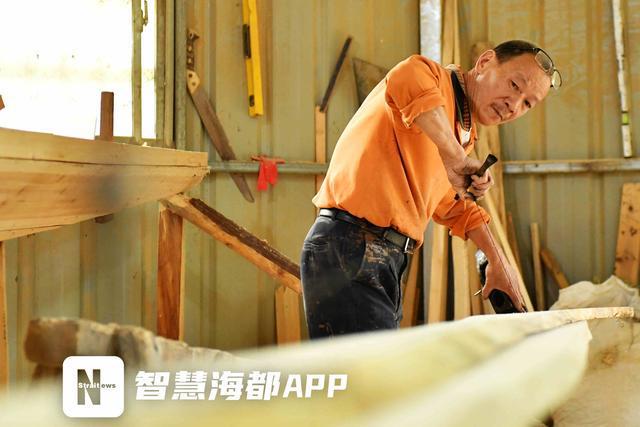 “駛過”七百多年閩江河畔的“方莊”龍舟這樣造(圖5)