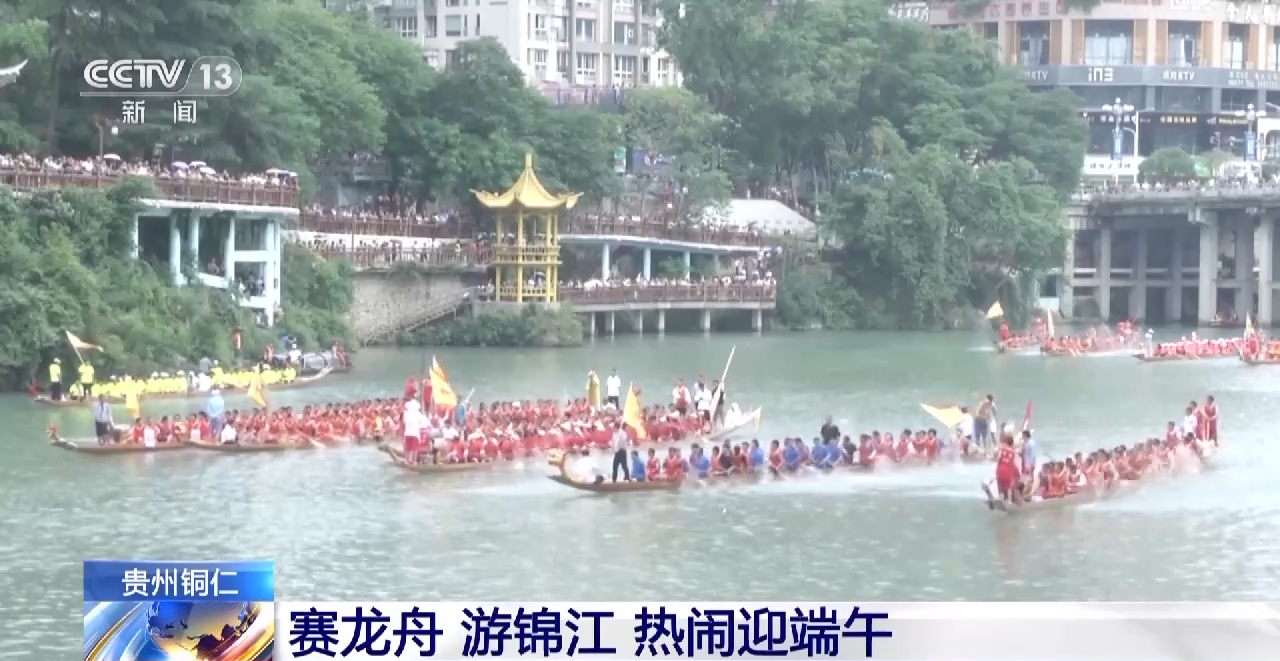 賽道上奮力劃槳 岸邊歡呼吶喊 感受各地龍舟競(jìng)渡大場(chǎng)面(圖3)