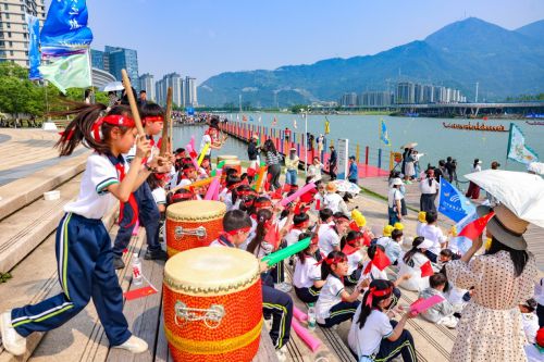 2025溫州第十二屆龍舟系列賽（第一站）暨溫州傳統(tǒng)龍舟大賽開賽(圖2)